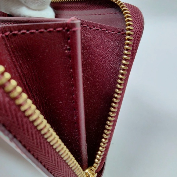 Louis Vuitton x Stephen Sprouse Rouge Fauviste Leopard Vernis Compact Wallet - Picture 6 of 10